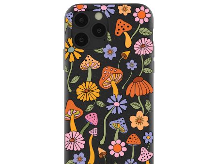 Black Midnight Shrooms iPhone 11 Pro Case For Sale