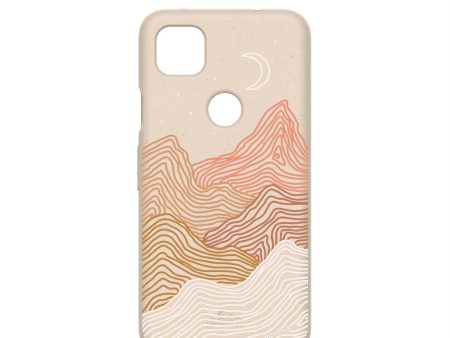 Seashell Pink Peaks Google Pixel 4a Case Online Hot Sale