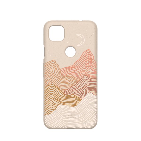 Seashell Pink Peaks Google Pixel 4a Case Online Hot Sale