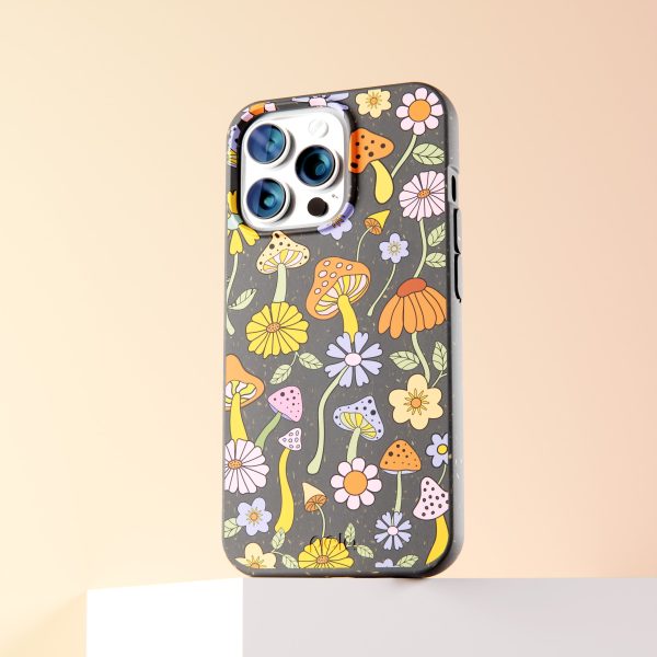 Black Midnight Shrooms Google Pixel 7a Case For Cheap