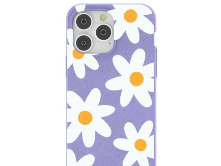 Lavender Daisy iPhone 14 Pro Max Case with MagSafe Module For Cheap