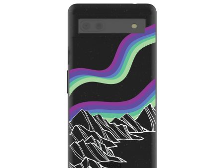 Black Glow Google Pixel 6a Case Online now