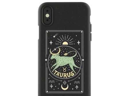 Black Taurus iPhone X Case Supply