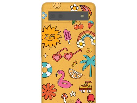 Honey Iconic Summer Google Pixel 6a Case Online