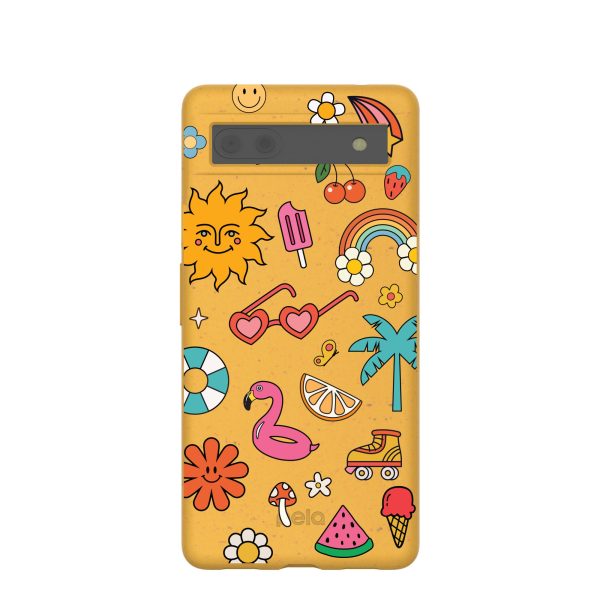 Honey Iconic Summer Google Pixel 6a Case Online