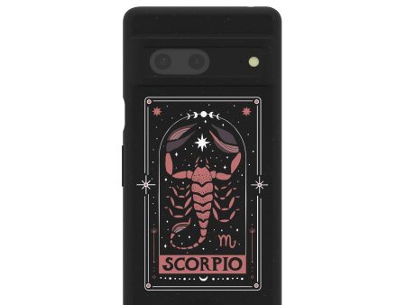 Black Scorpio Google Pixel 7 Case on Sale