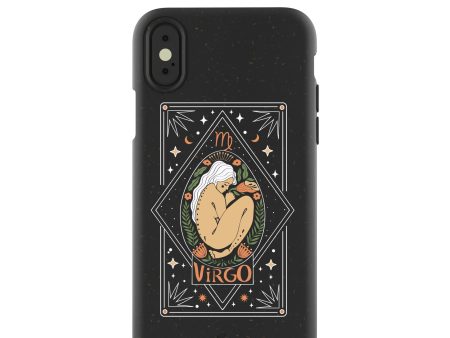 Black Virgo iPhone X Case Online now