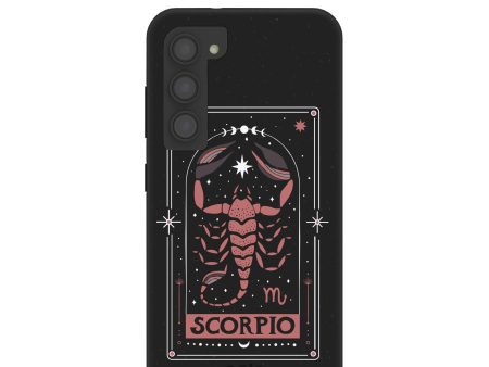 Black Scorpio Samsung Galaxy S23 Case on Sale