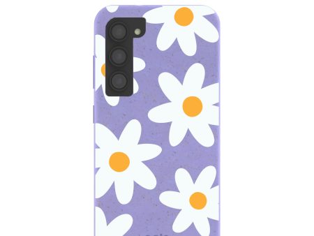 Lavender Daisy Samsung Galaxy S23 Case on Sale