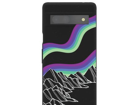 Black Glow Google Pixel 7a Case Fashion