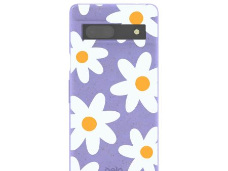 Lavender Daisy Google Pixel 7a Case For Sale