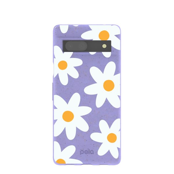 Lavender Daisy Google Pixel 7a Case For Sale