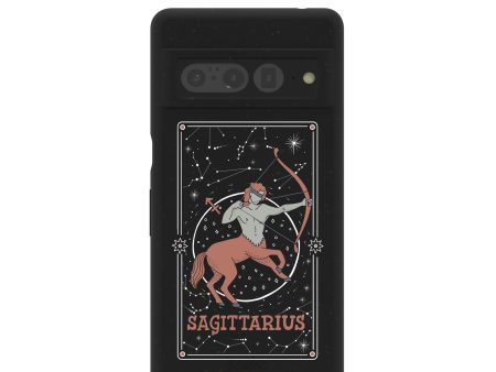 Black Sagittarius Google Pixel 7 Pro Case Online Hot Sale