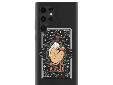 Black Virgo Samsung Galaxy S22 Ultra Case Discount