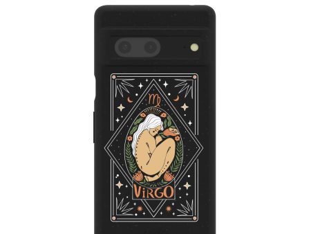 Black Virgo Google Pixel 7 Case Online Sale