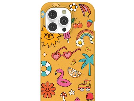 Honey Iconic Summer iPhone 14 Pro Case with MagSafe Module Cheap