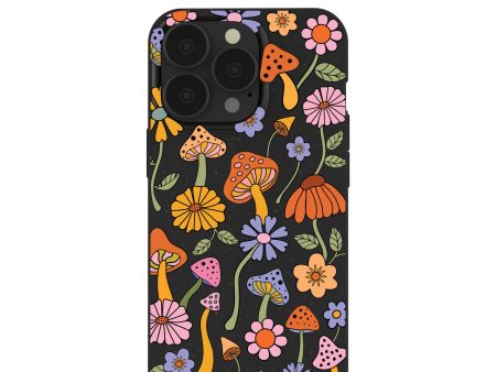 Black Midnight Shrooms iPhone 13 Pro Case Online Sale