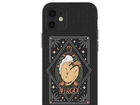 Black Virgo iPhone 12 Mini Case Cheap