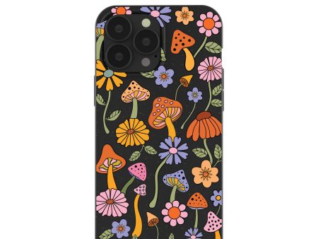 Black Midnight Shrooms iPhone 13 Pro Max Case Cheap