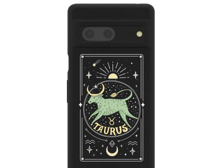 Black Taurus Google Pixel 7 Case Sale