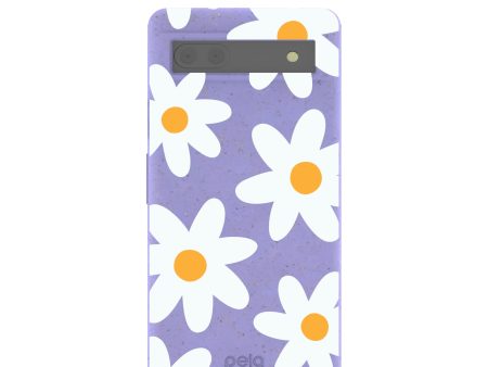 Lavender Daisy Google Pixel 6a Case For Discount