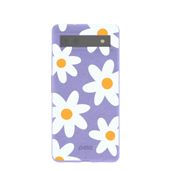 Lavender Daisy Google Pixel 6a Case For Discount