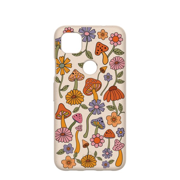 Seashell Shrooms and Blooms Google Pixel 4a Case For Discount