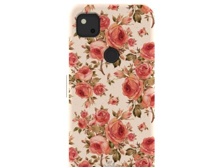 Seashell Rose Garden Google Pixel 4a Case Discount