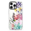 Precious Garden Florals iPhone 15 Pro Max Ultra Clear Case Sale