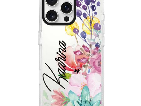 Precious Garden Florals iPhone 15 Pro Max Ultra Clear Case Sale