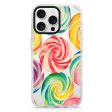 Abstract Candy iPhone 15 Pro Max Ultra Clear Case Discount