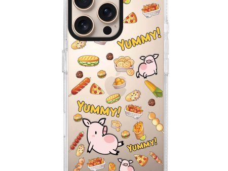 Yummy Piggy iPhone 15 Pro Max Ultra Clear Case Online now