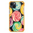 Abstract Candy iPhone 15 Ultra Shockproof Case Sale