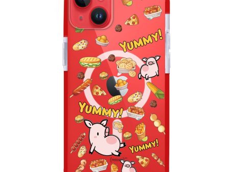 Yummy Piggy iPhone 15 MagSafe Compatible Ultra Shockproof Case Discount