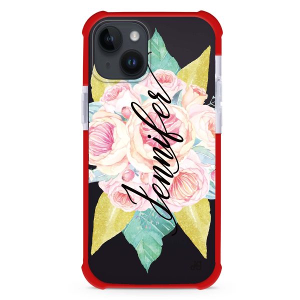 Abloom Rose iPhone 15 Ultra Shockproof Case Online now