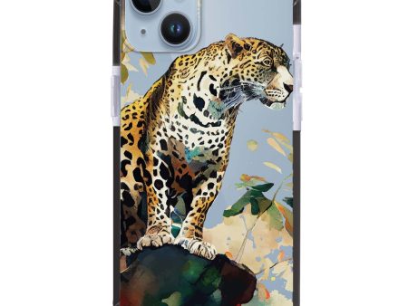 A leopard iPhone 15 Ultra Shockproof Case For Sale