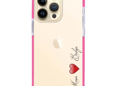 You & Me iPhone 15 Pro Ultra Shockproof Case Hot on Sale