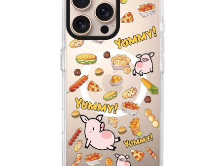 Yummy Piggy iPhone 15 Pro Max MagSafe Compatible Ultra Clear Case Supply