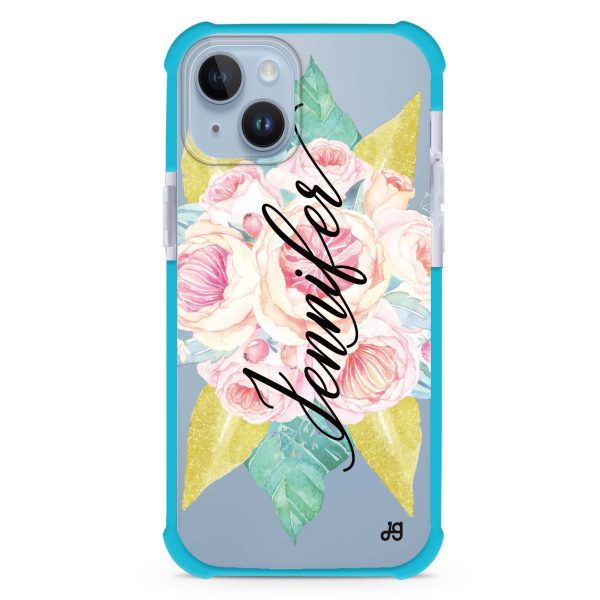 Abloom Rose iPhone 15 Ultra Shockproof Case Online now