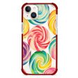 Abstract Candy iPhone 15 Ultra Shockproof Case Sale